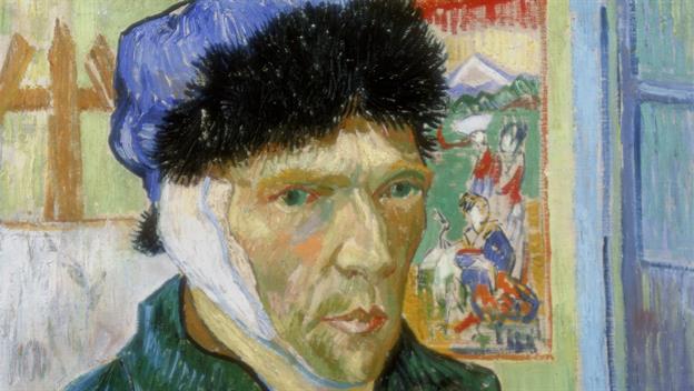 Van Gogh Cut off his ear